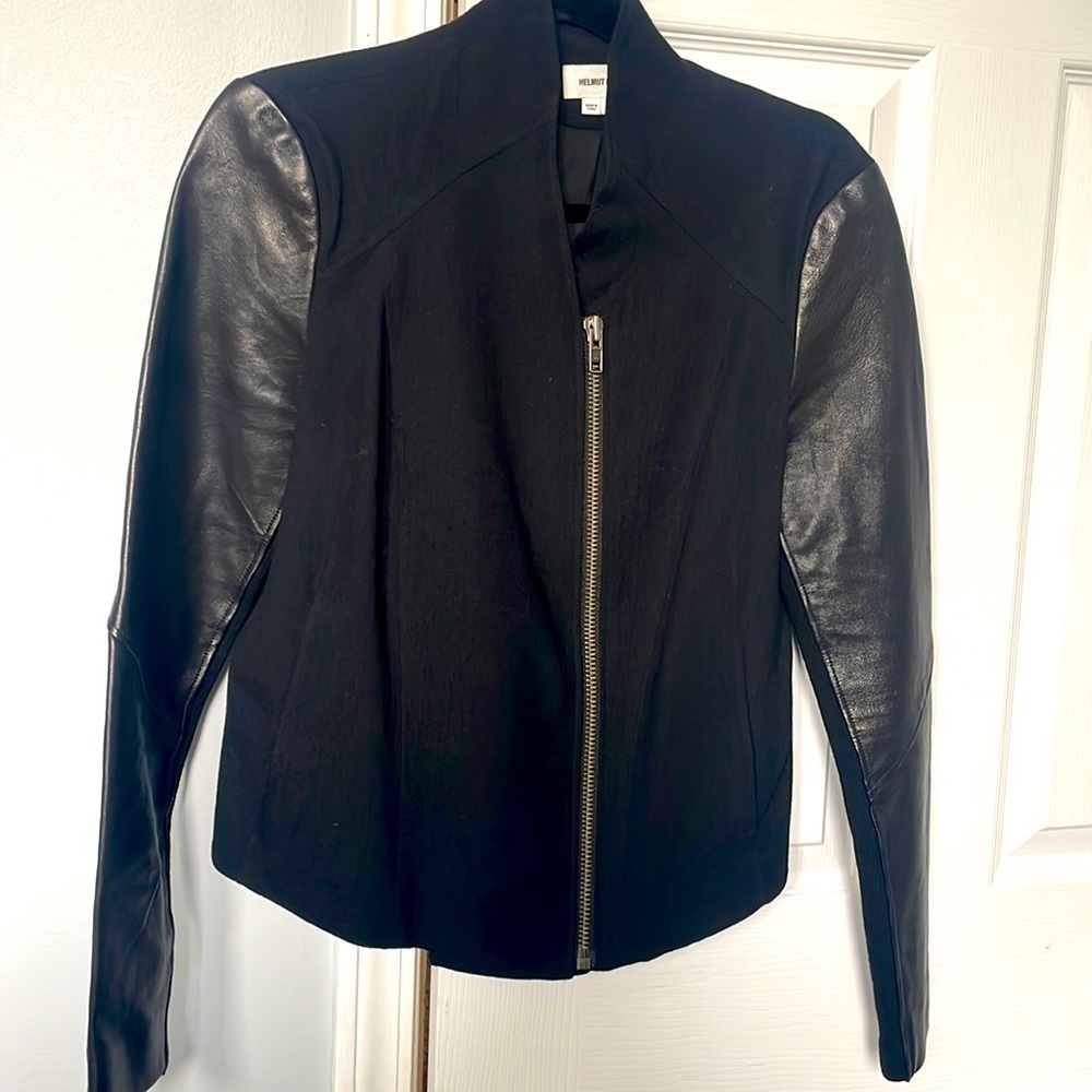 Helmut Lang Mixed Media fitted jacket M‎ - Picture 2 of 11